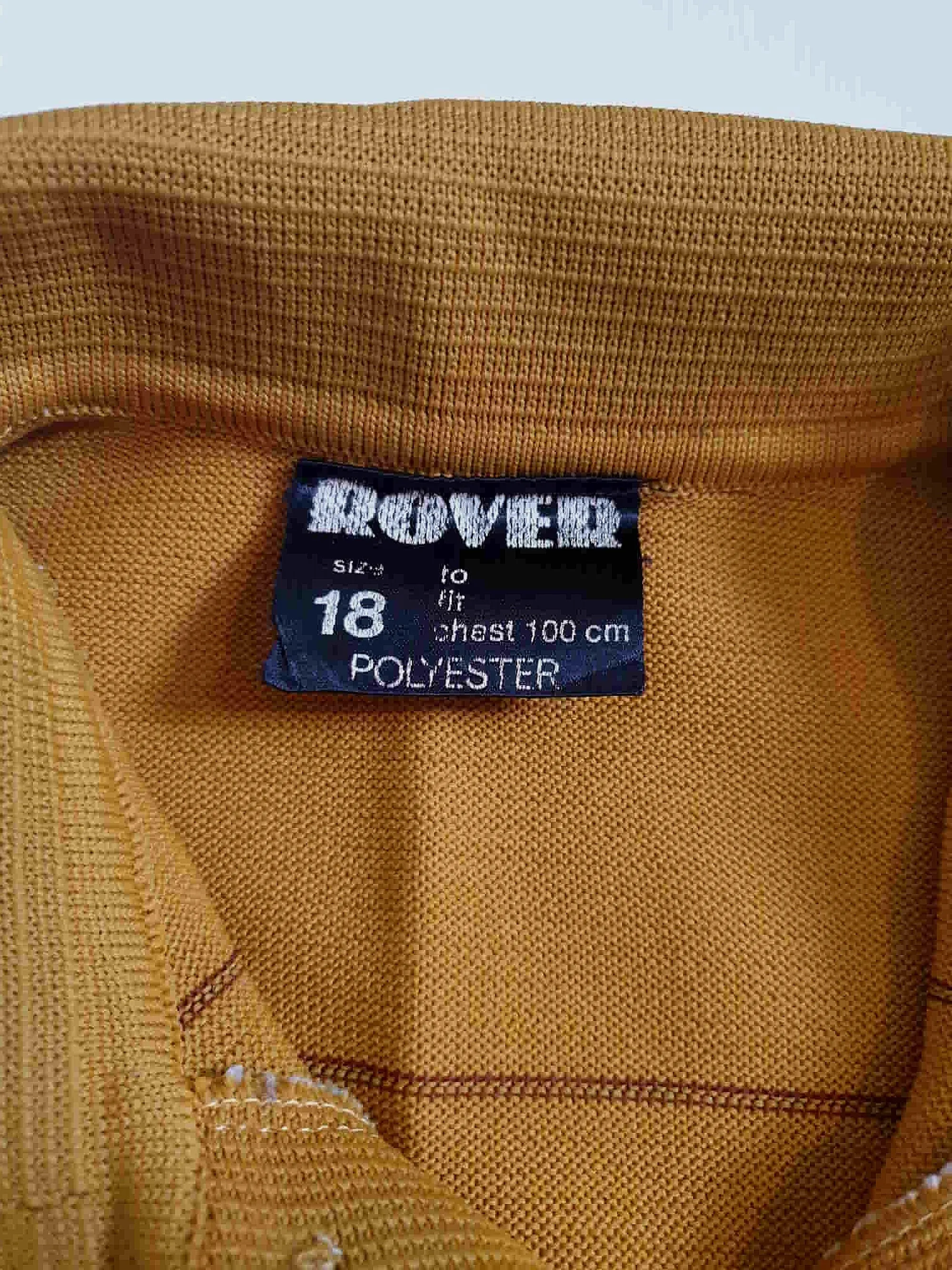 1970s Tan Bowling Shirt by Rover - M