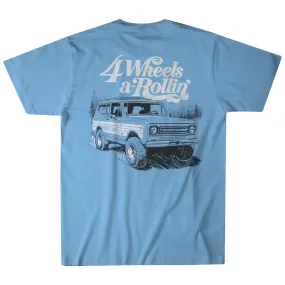 4 Wheels a-Rollin' Tee