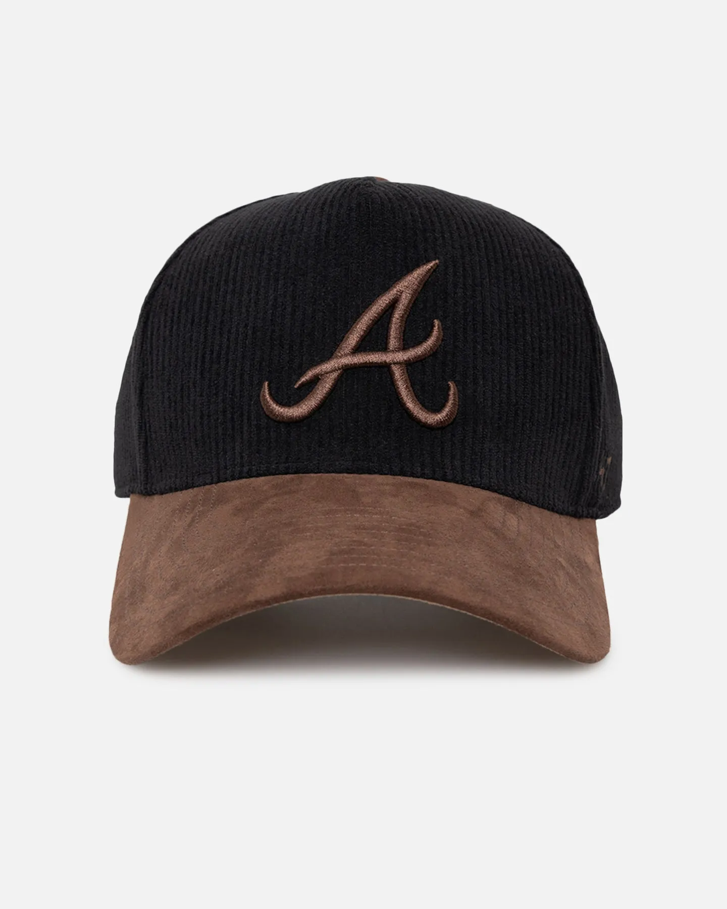 47 Brand Atlanta Braves 'Black Barren' 47 Offside DT Snapback Black