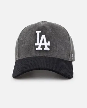 47 Brand Los Angeles Dodgers 'Apollo Corduroy' Offside DT Snapback Black