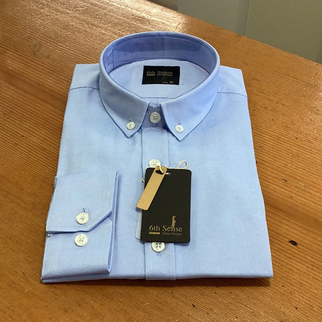 6th Sense Oxford Shirt-blue