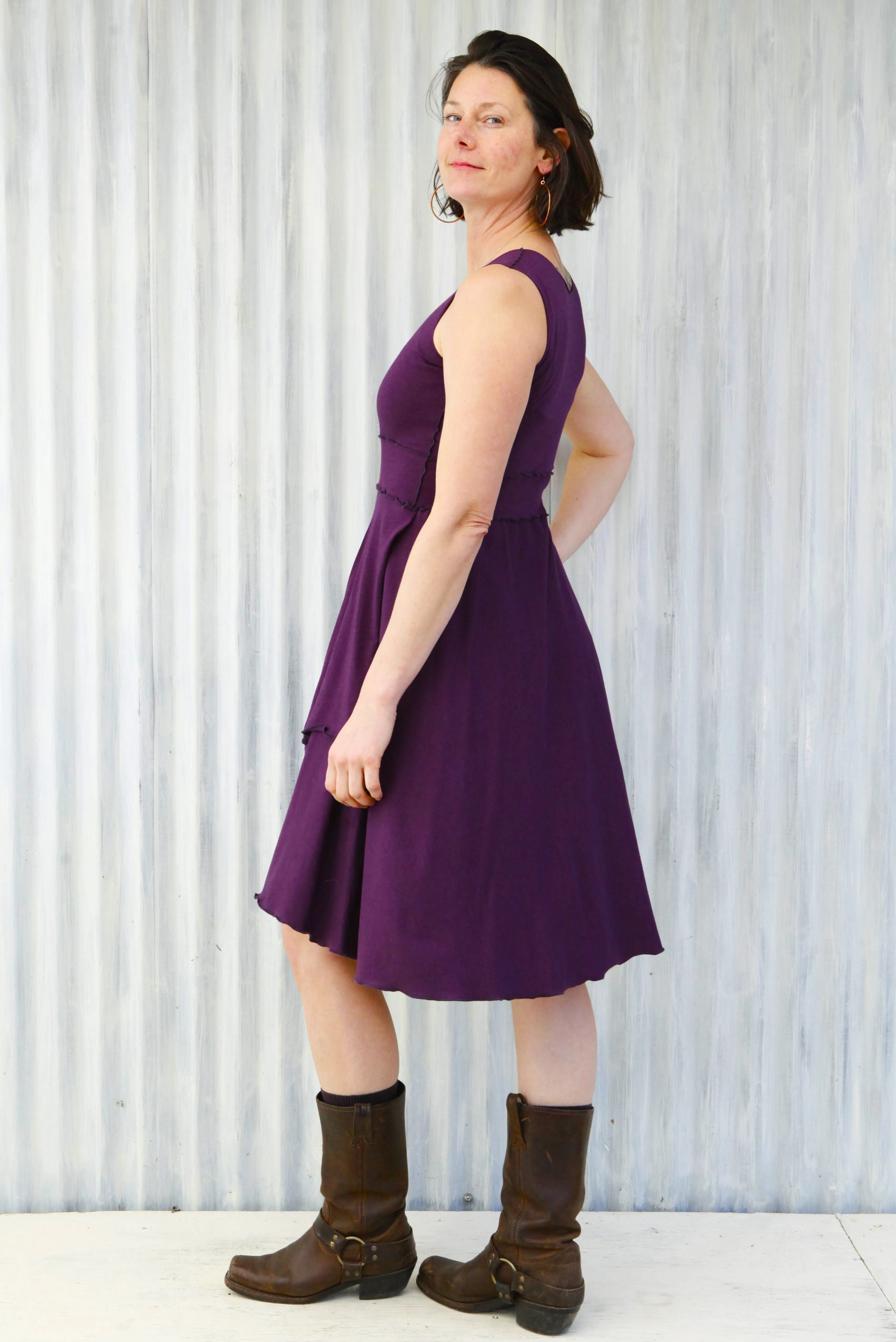 Amethyst Huckleberry Dress