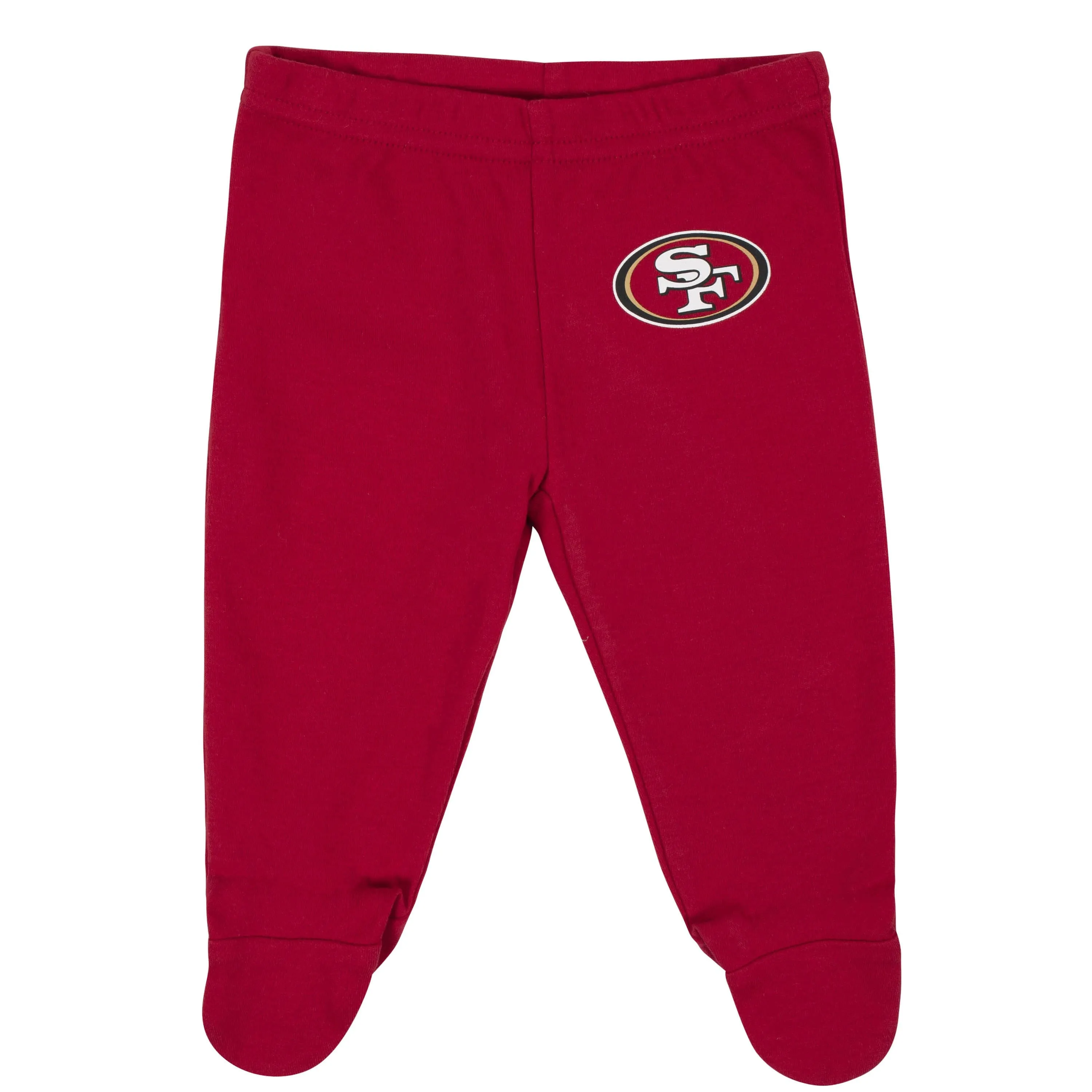 Baby Boys San Francisco 49ers 3-Piece Bodysuit, Pant and Cap Set