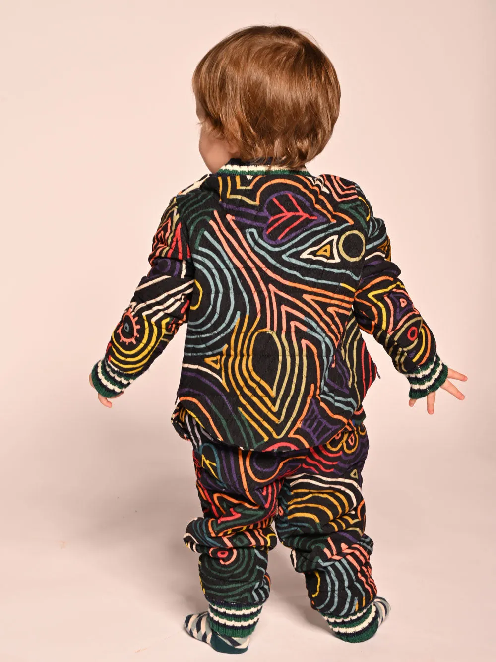 Baby Mountain Peaks Padded Trackpants