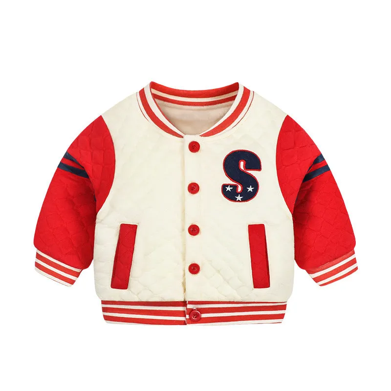 Baby Toddler Fashion Thicken Baseball Uniform