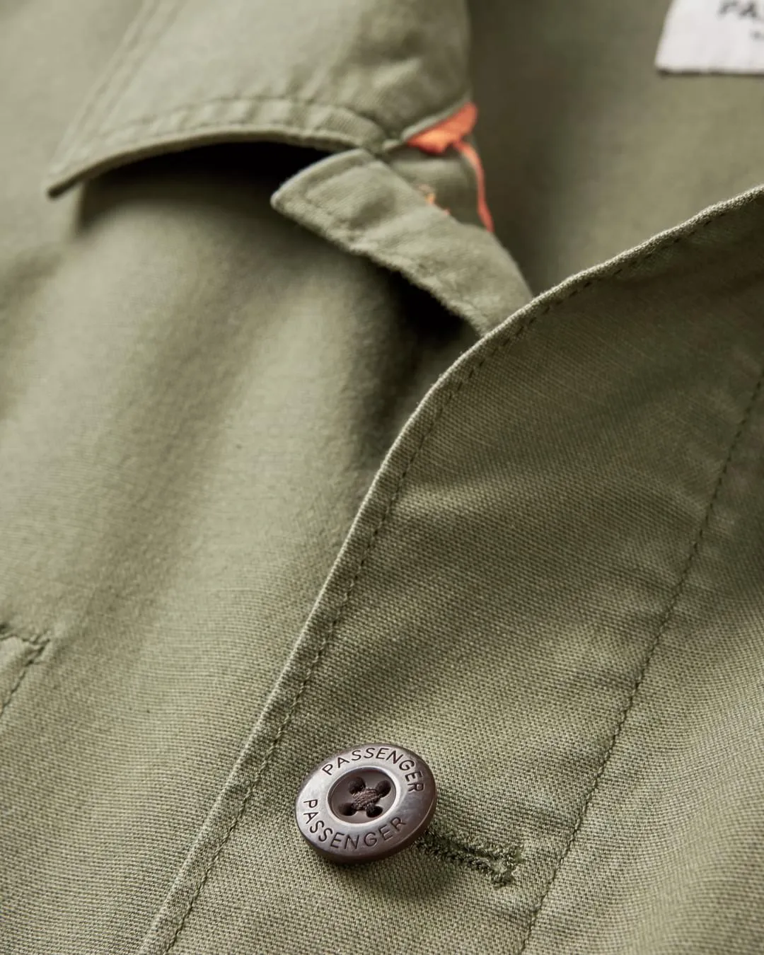 Balsa Canvas Overshirt - Khaki