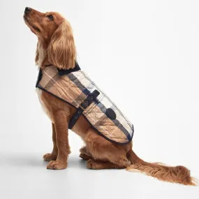 Barbour Tartan Dog Coat in Primrose Hessian, Size Small