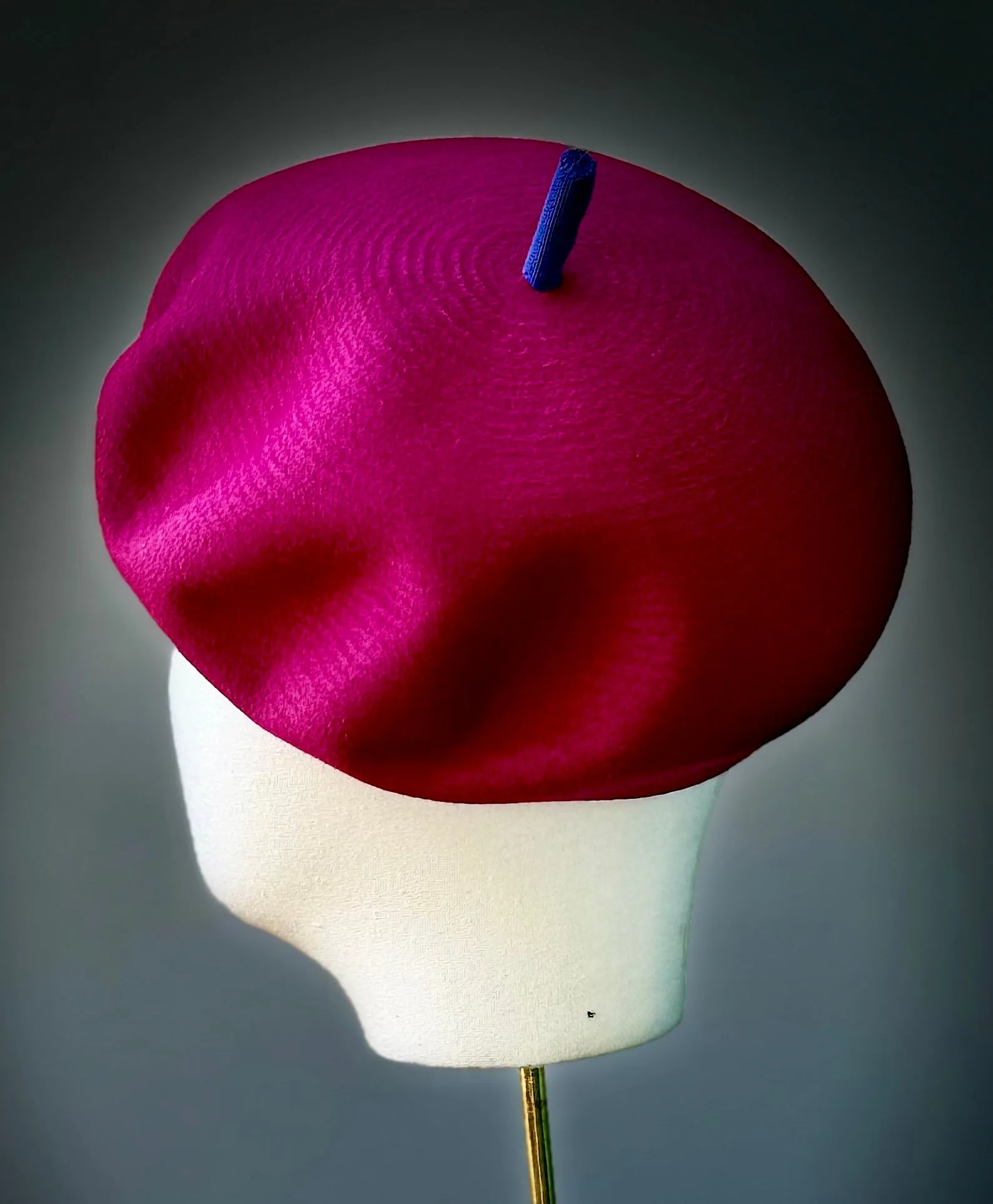 Billie Beret in Raspberry