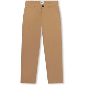 Boys Brown Trousers