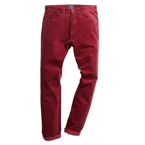 Burlington Corduroy 5 Pocket - Crimson