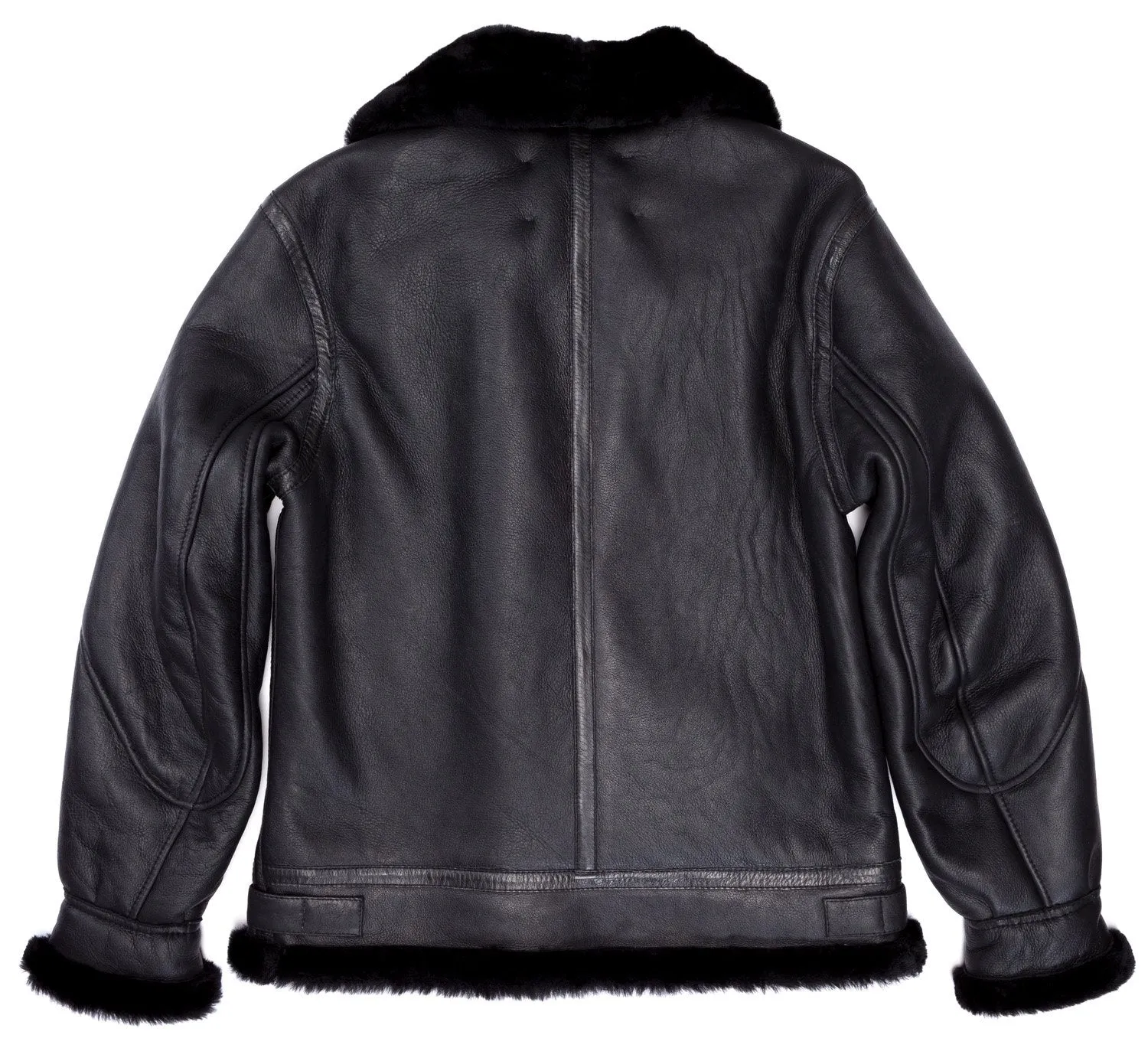 Burt Black Shearling