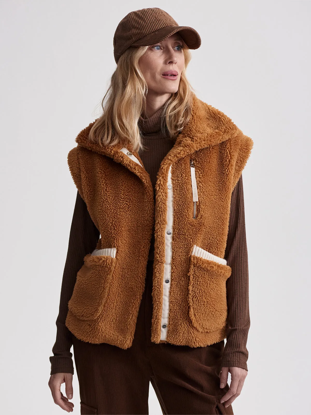 Cafe Spice Balter Sherpa Gilet