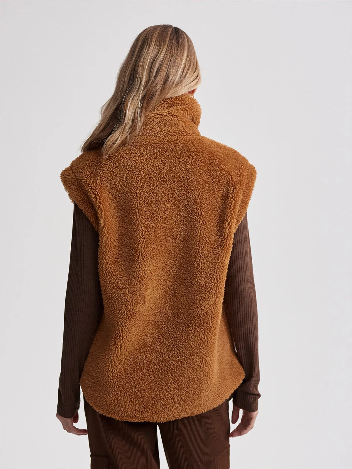 Cafe Spice Balter Sherpa Gilet