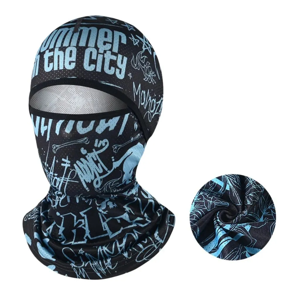 Caps Cycling Balaclava Full Face Ski Cover Bicycle Hat Windproof Breathable Anti-UV Motocross Motorcycle Helmet Liner Hats