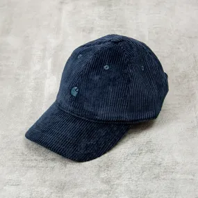 Carhartt WIP Harlem Cap Cord - Dark Navy