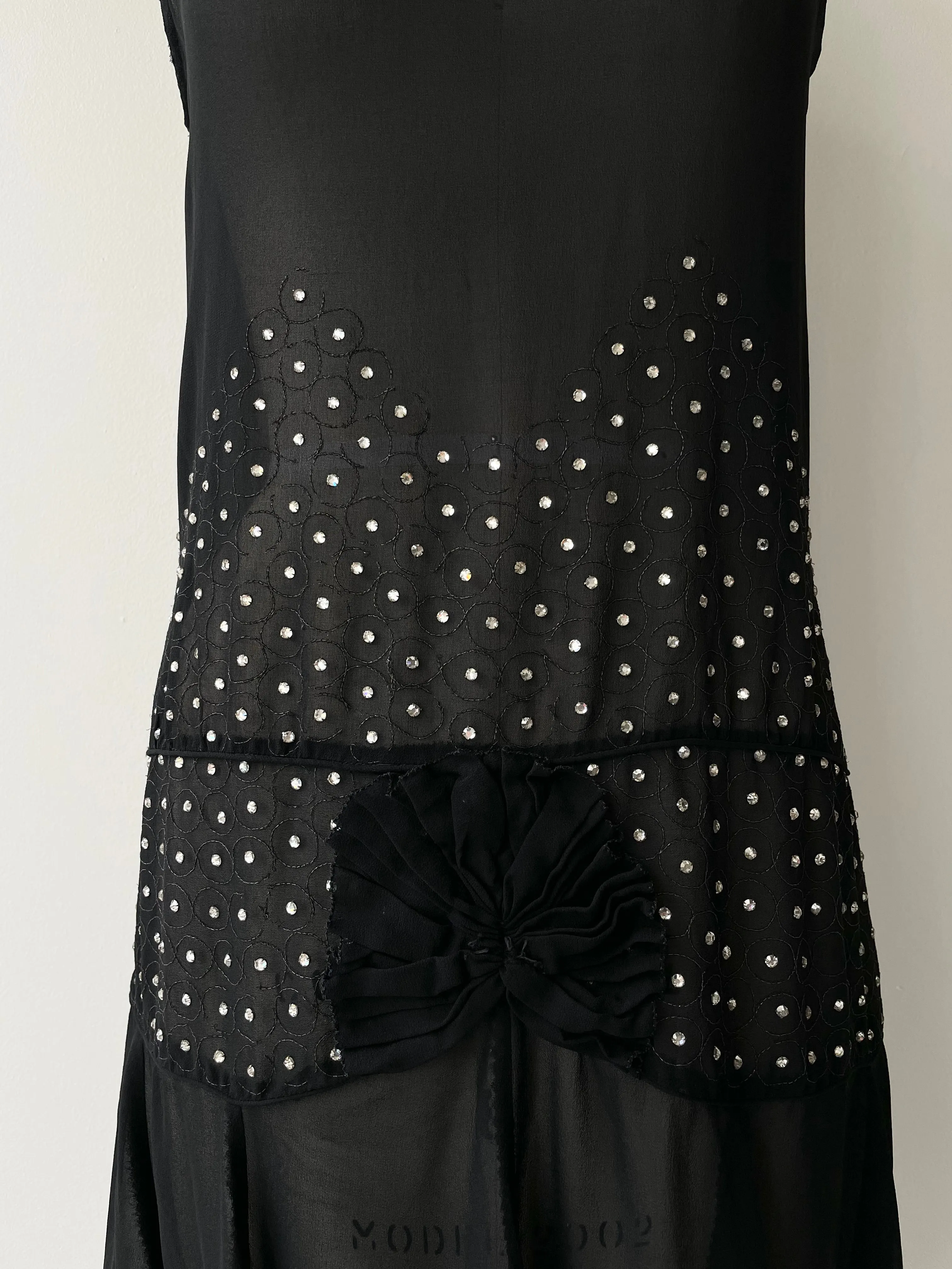 Constellation 1920s Silk Dress