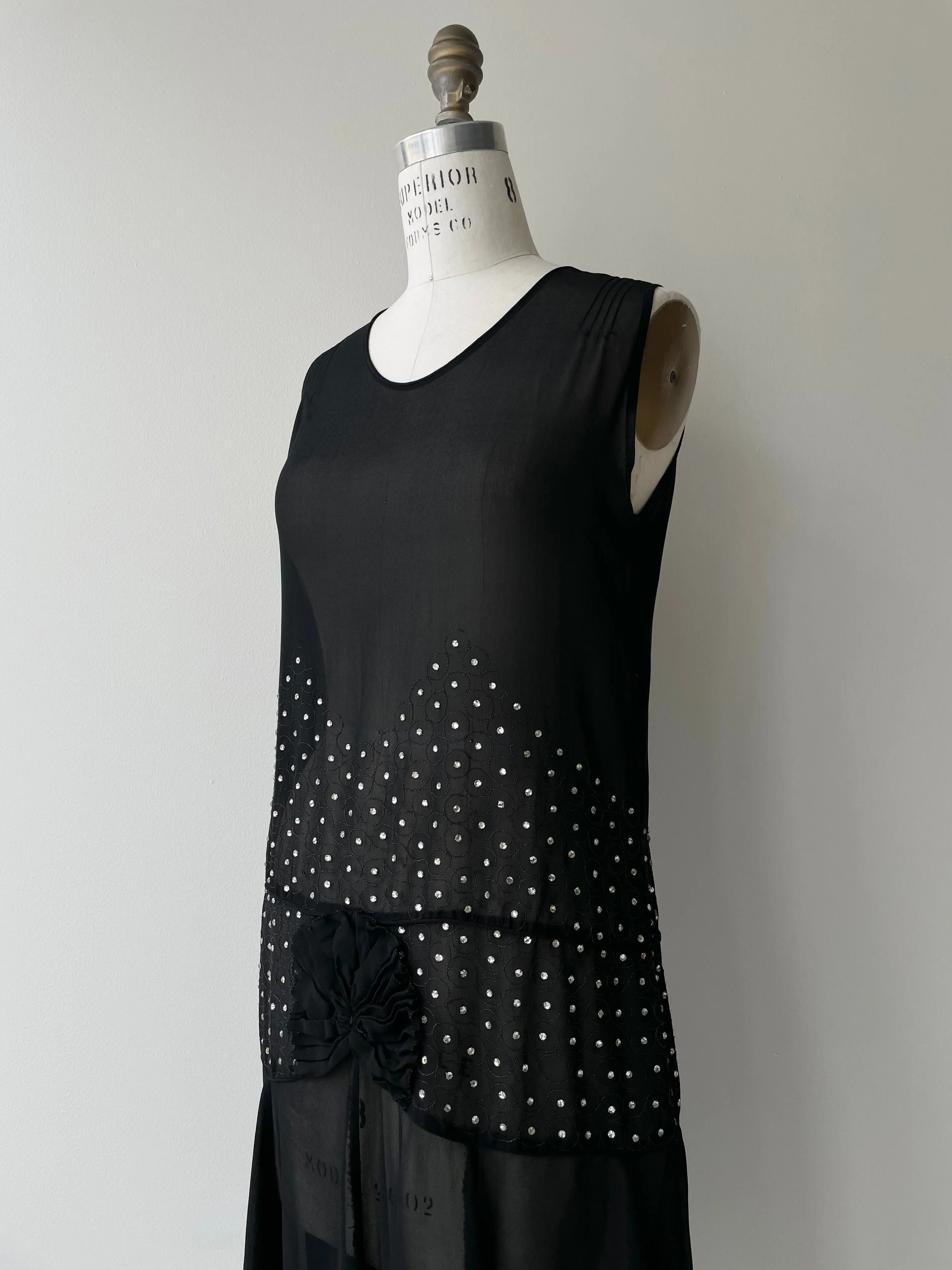 Constellation 1920s Silk Dress