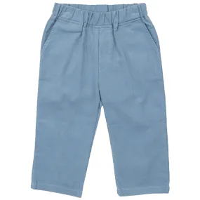 Cord Pant W/ Heart Pocket - Solid Glacier Lake