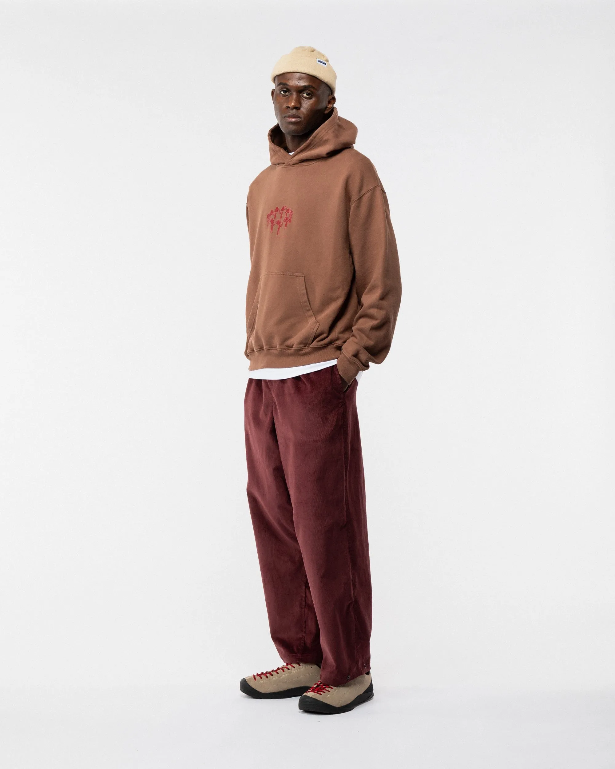 Corduroy Zama Pants - Berry