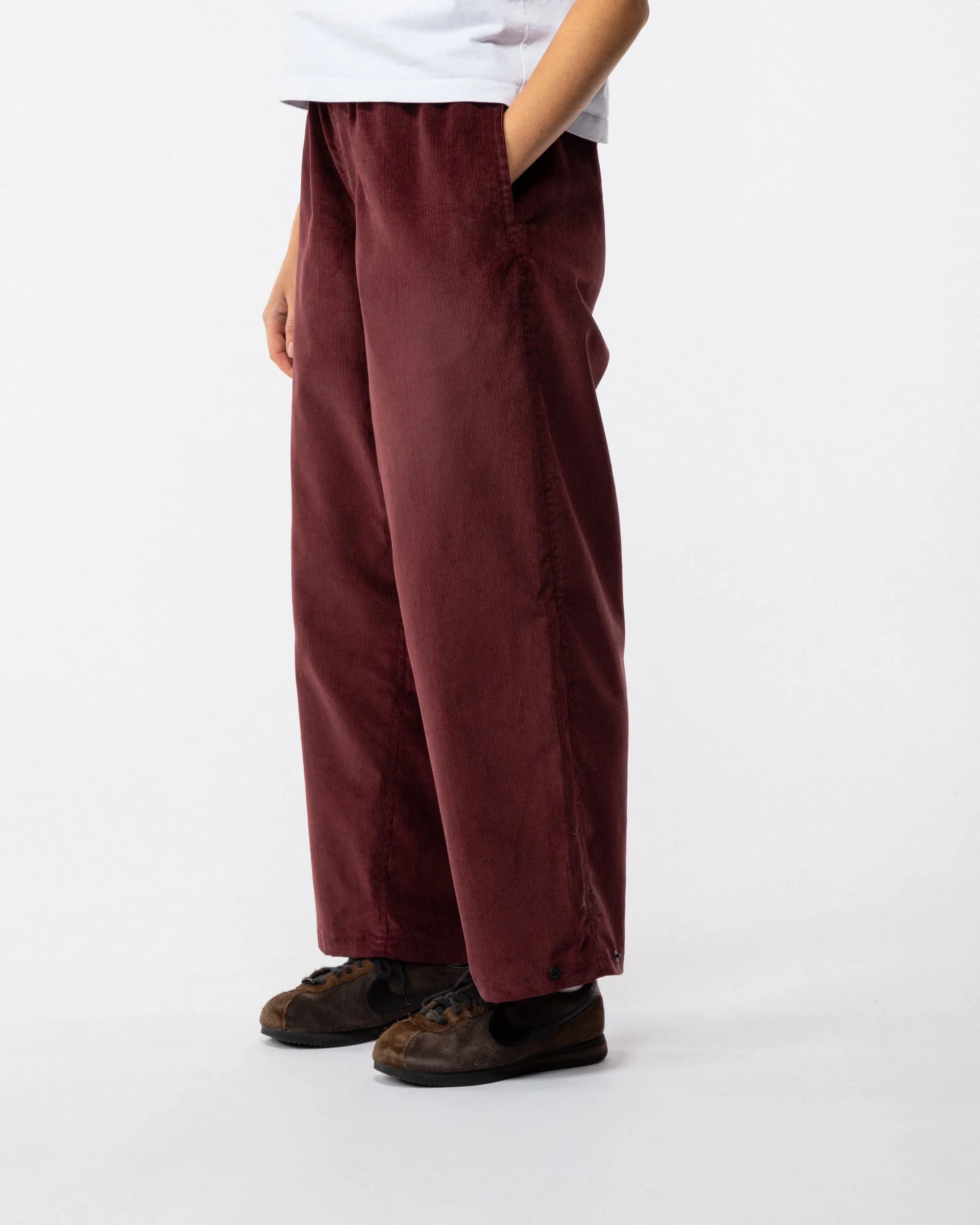 Corduroy Zama Pants - Berry