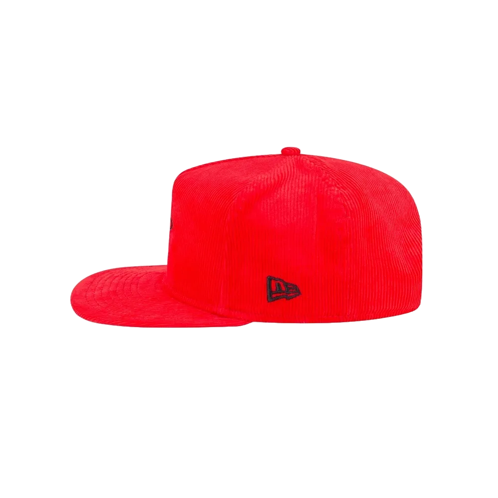 Court Culture HEAT Culture Corduroy Red Snapback