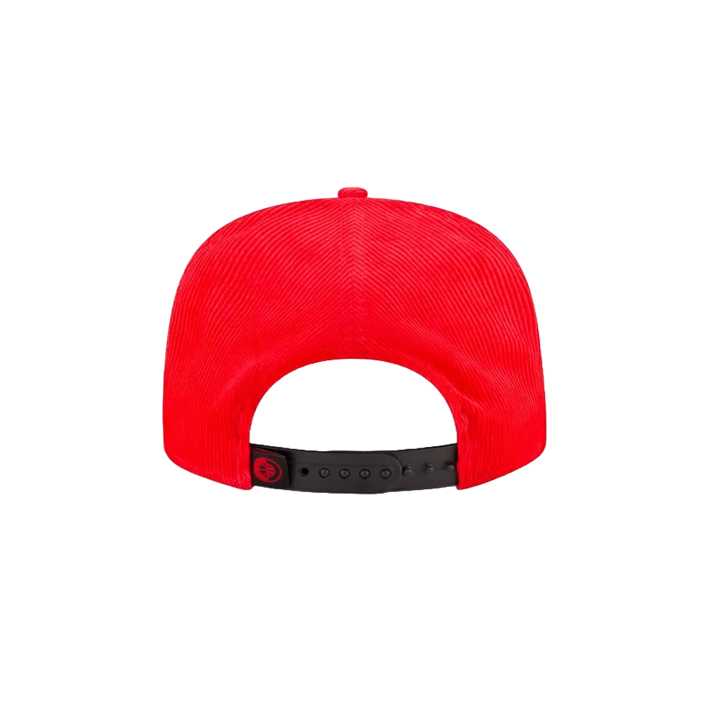 Court Culture HEAT Culture Corduroy Red Snapback