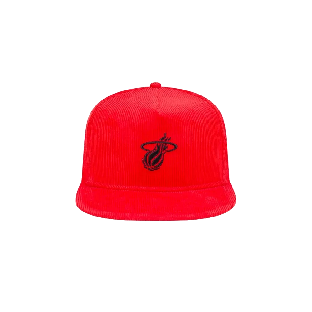 Court Culture HEAT Culture Corduroy Red Snapback