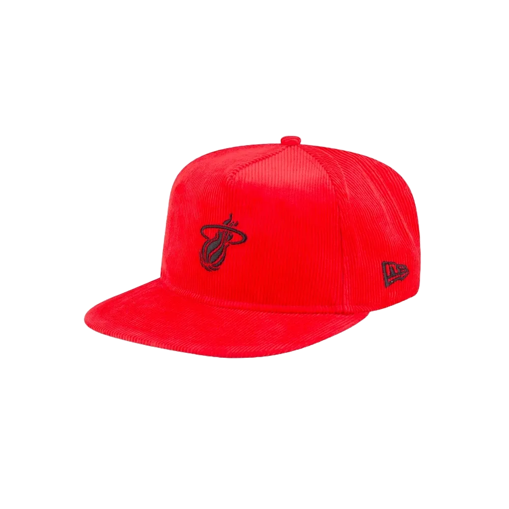 Court Culture HEAT Culture Corduroy Red Snapback