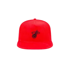 Court Culture HEAT Culture Corduroy Red Snapback