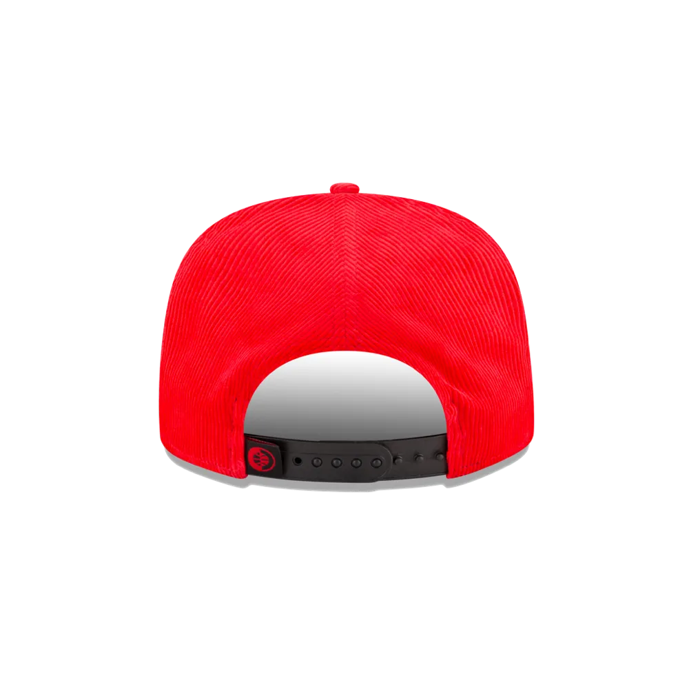 Court Culture HEAT Culture Corduroy Red Snapback