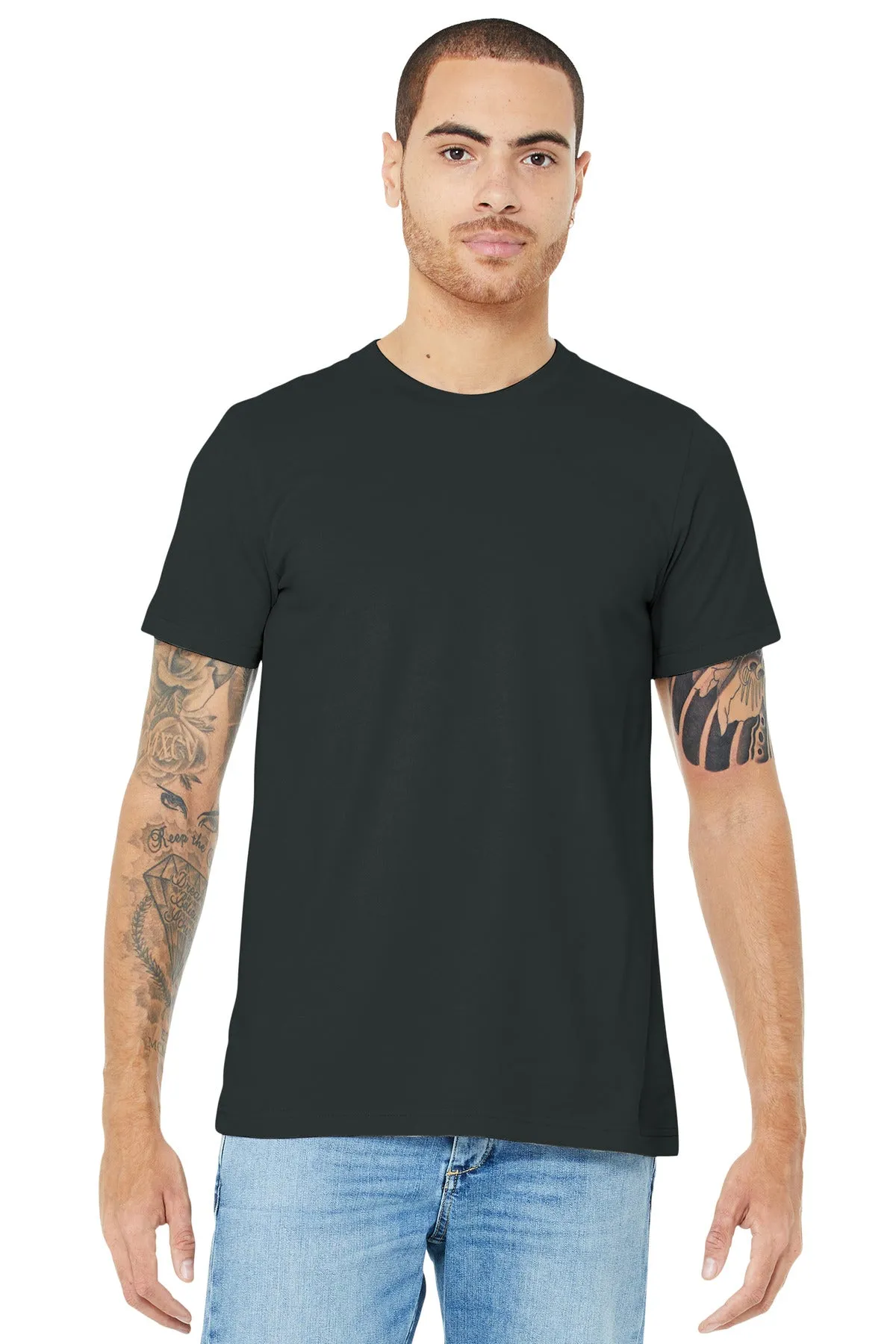 Custom Embroidered BELLA CANVAS ® Unisex Jersey Short Sleeve Tee. BC3001