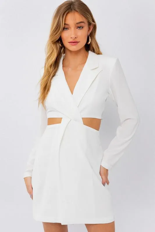 Cut Out Suit Dress