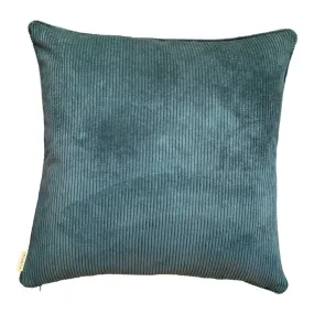 Darven Petrol Piped 55x55cm Cushion