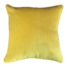 Darven Yellow Piped 55x55cm Cushion