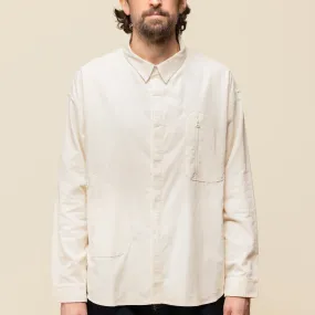 DEMARCOLAB - Atom Cord Shirt - Ivory