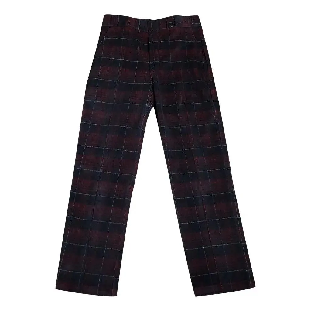 Dickies Corduroy Pant Dark Plaid