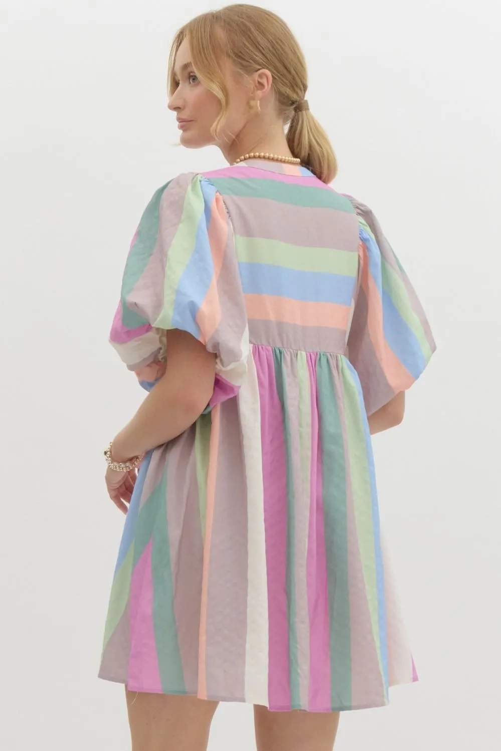 Double the Fun Dress Pastel