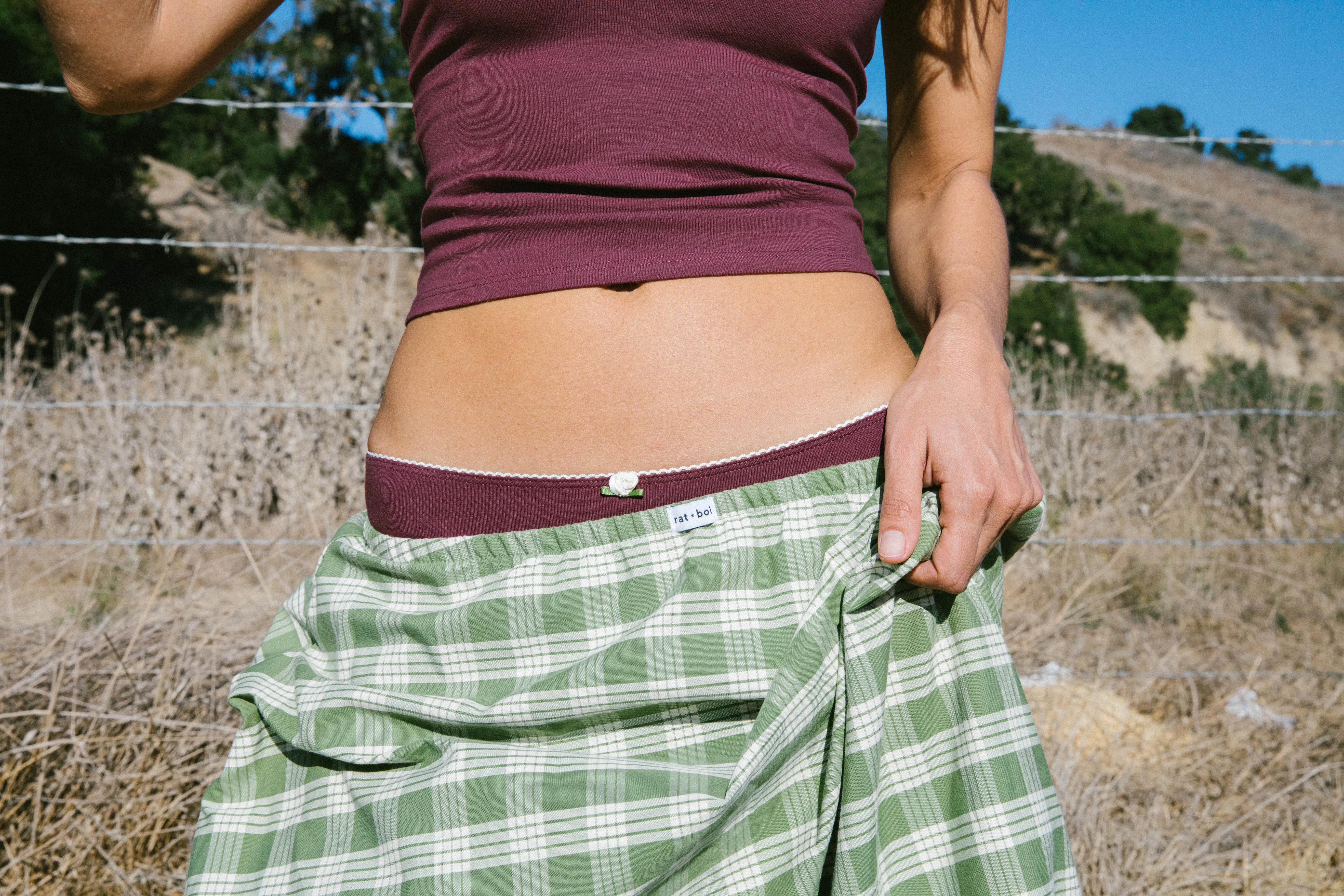 DREAM SKIRT IN PALAKA SAGE