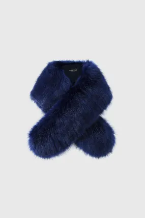 Elegant Faux Fur Shoulder Collar Scarf