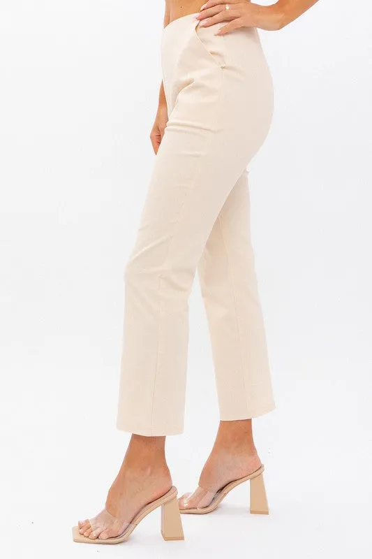 Elevated Ease High Waist Cropped Pants