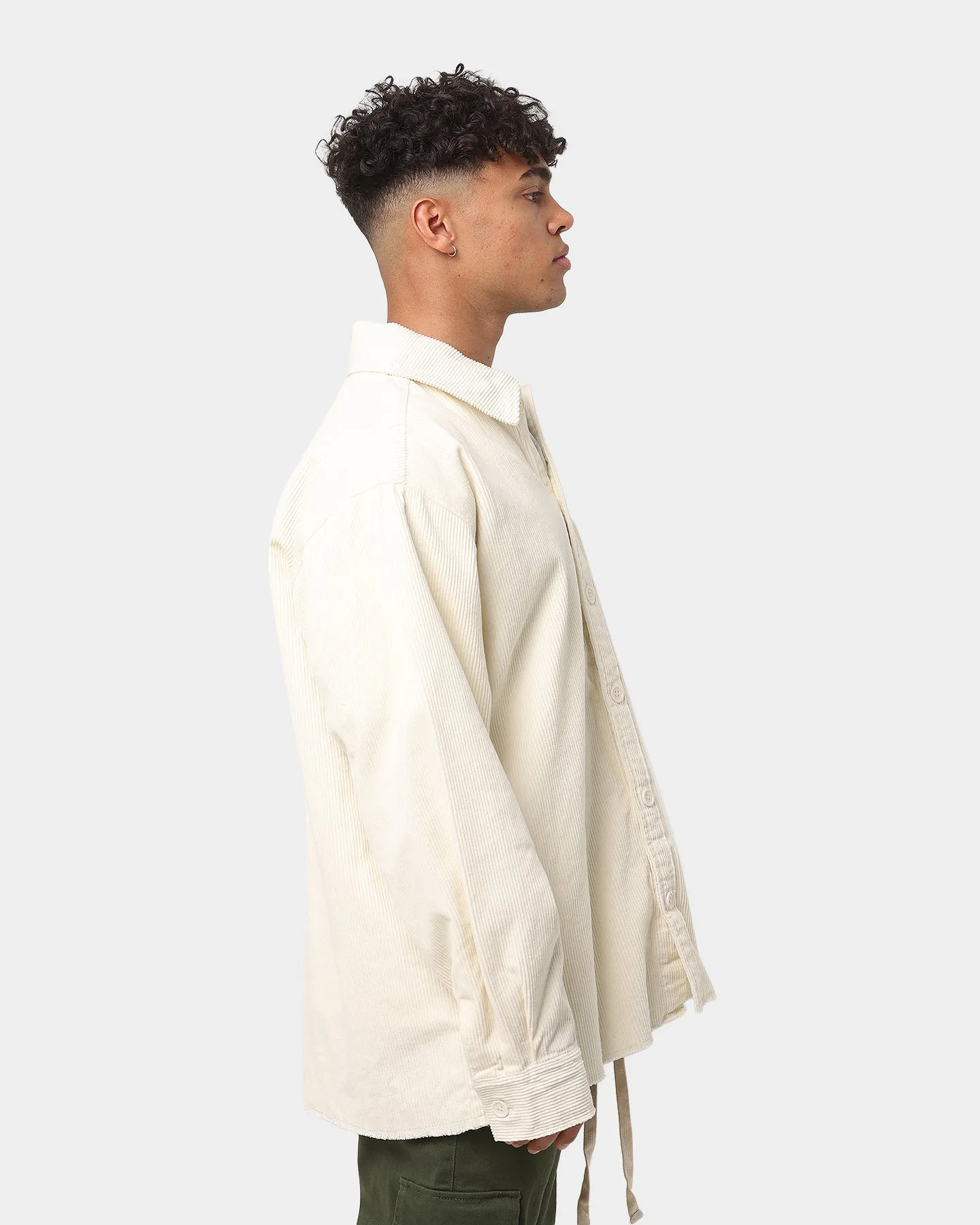 EN ES Choppa Corduroy Shirt Off White