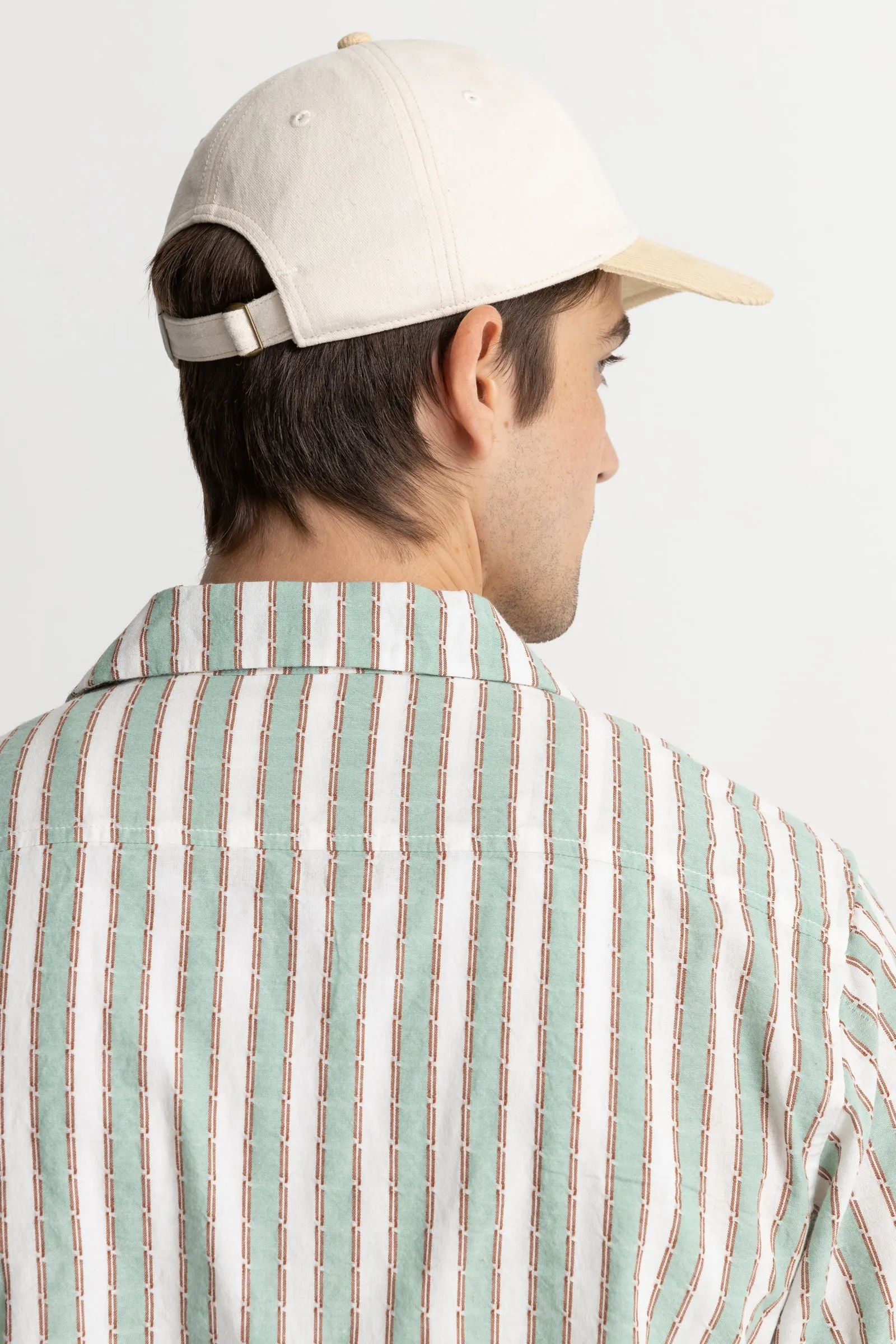 Essential Brushed Twill Cap Vintage White