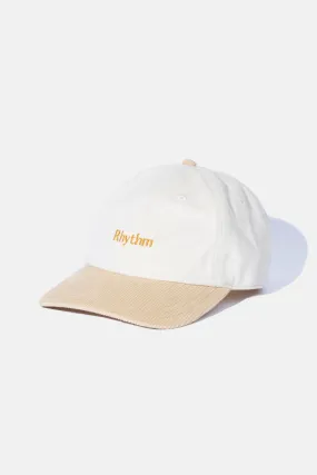 Essential Brushed Twill Cap Vintage White