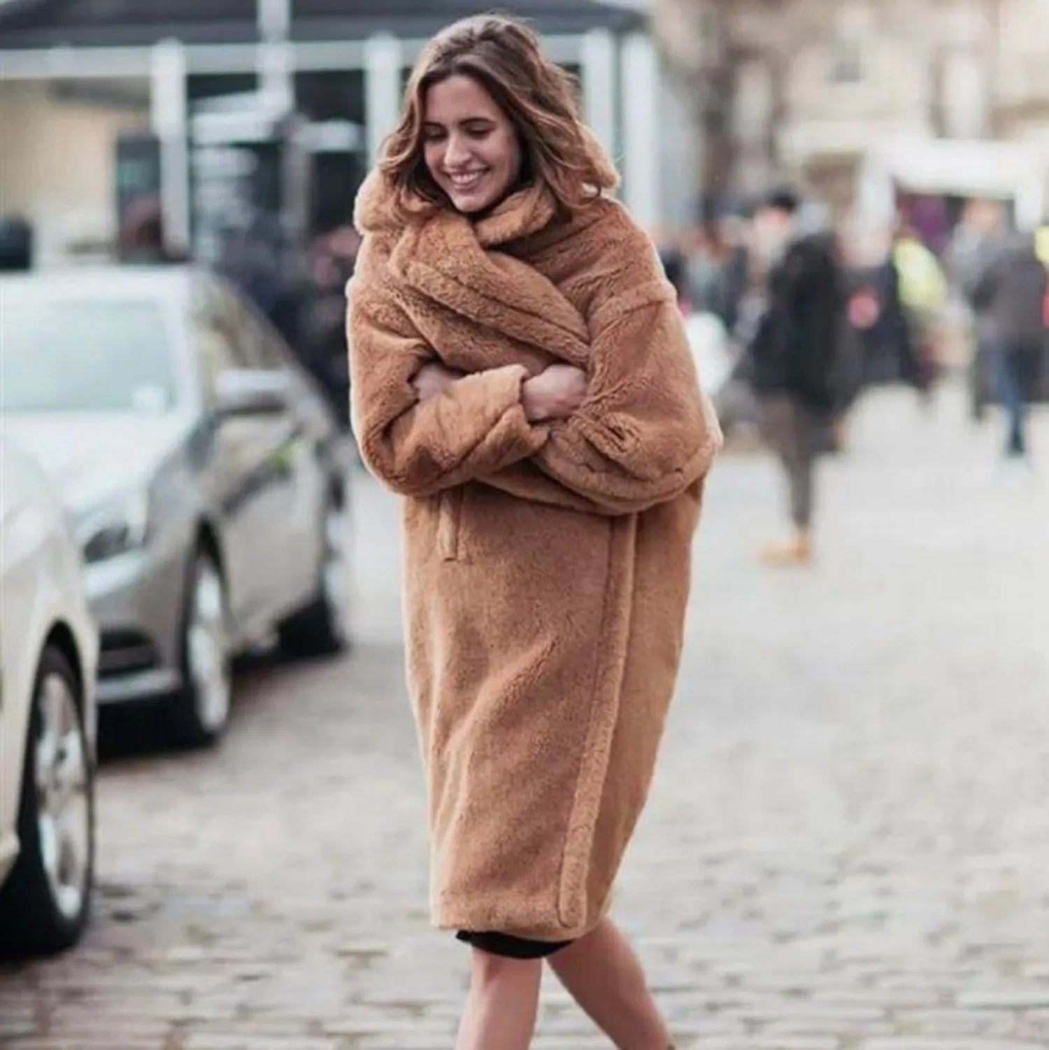 Faux Fur Teddy Coat