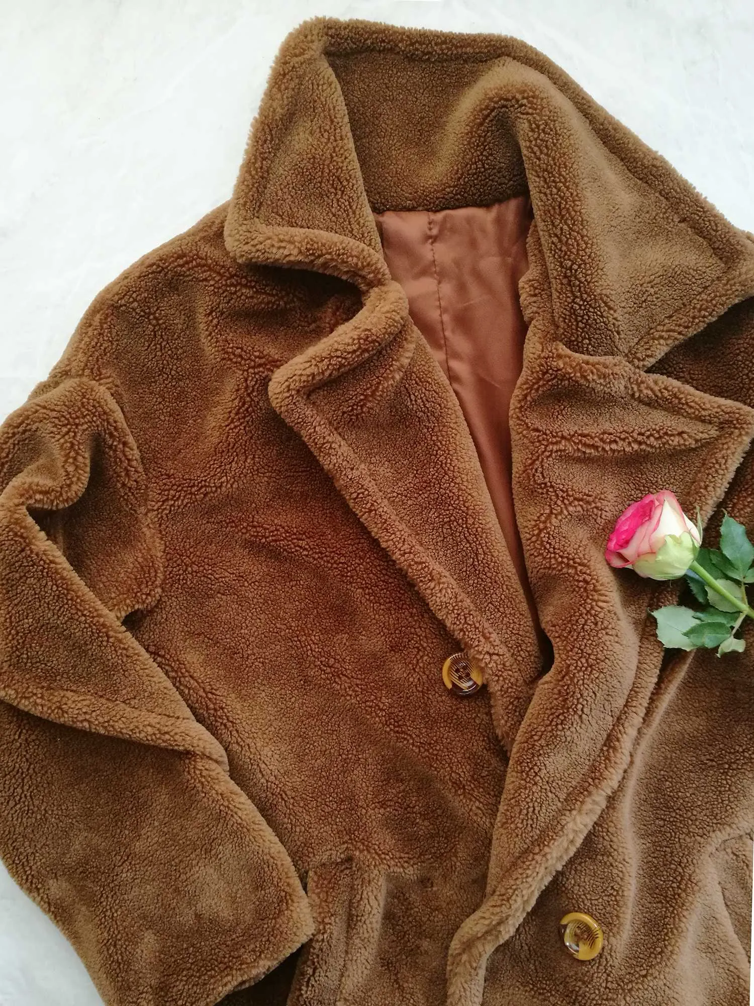 Faux Fur Teddy Coat