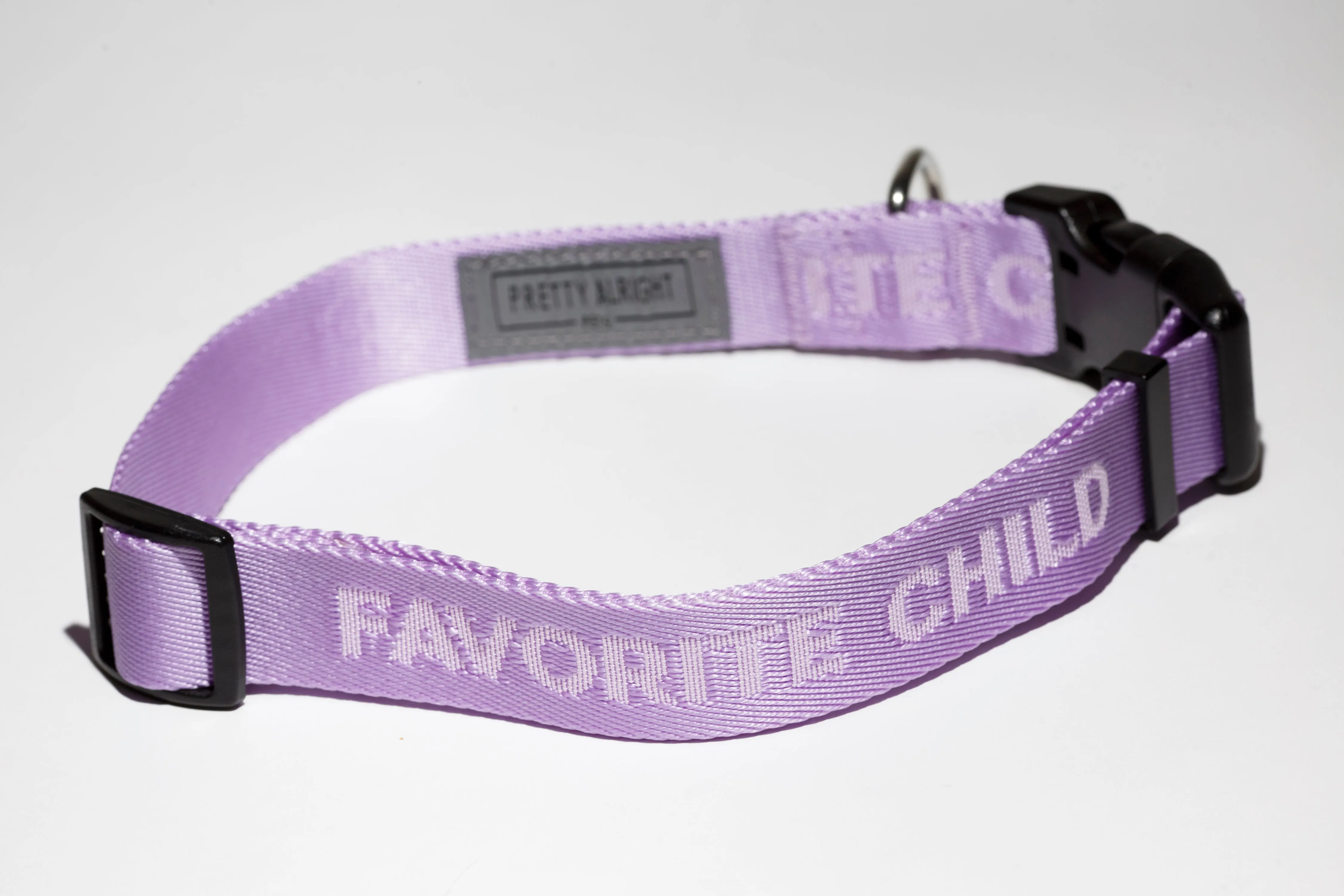 Favorite Child (lavender) Dog Collar