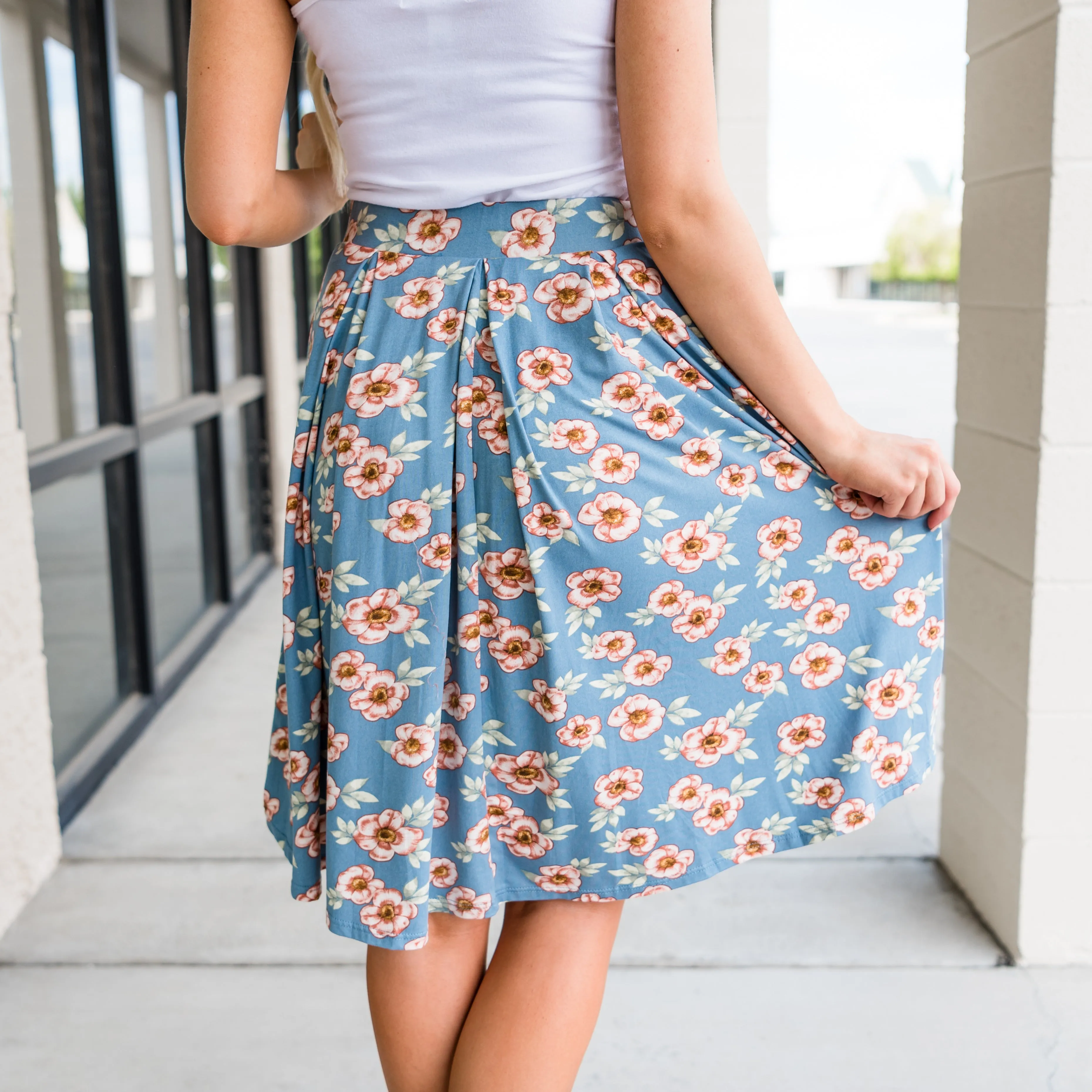 Favorite Floral Skirt