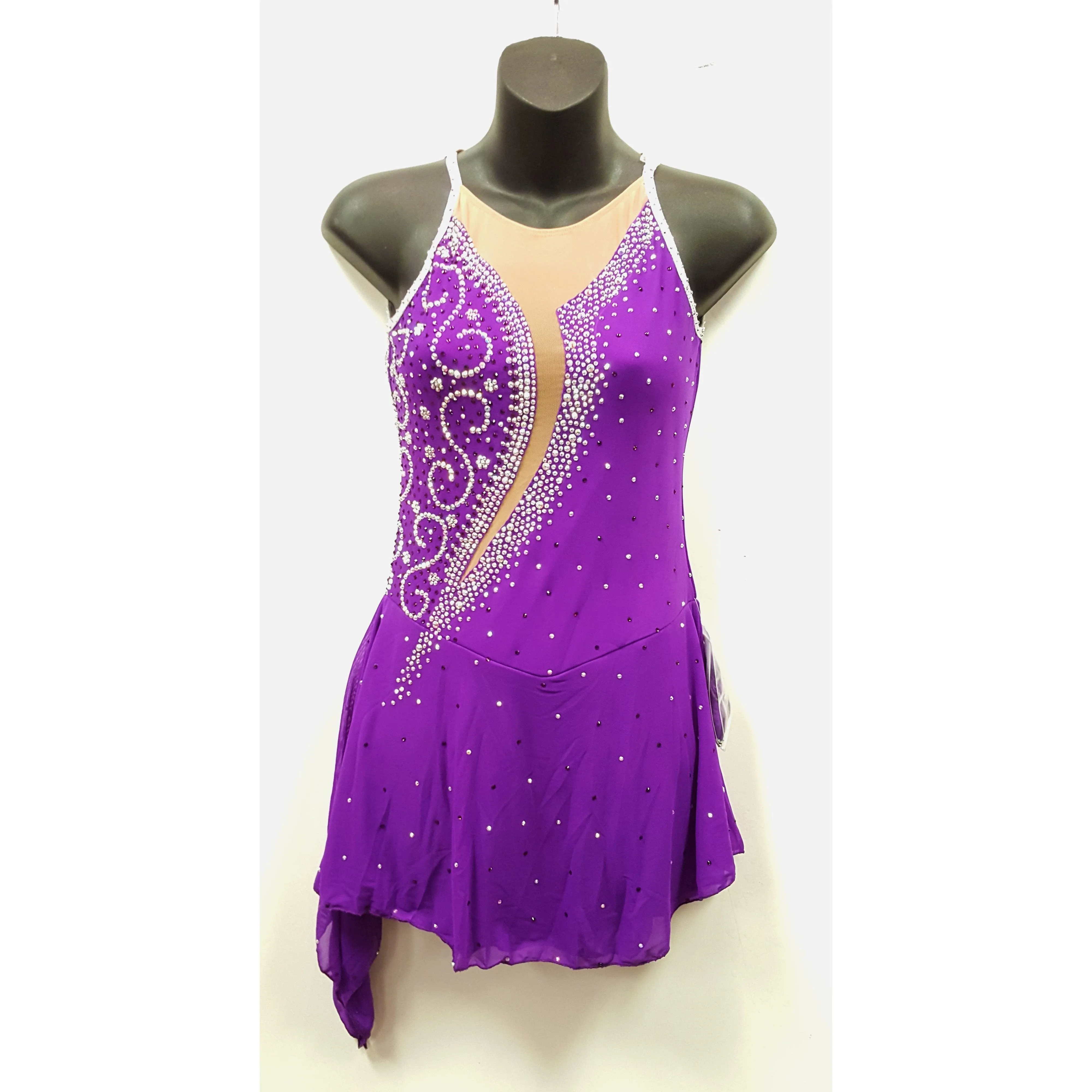 Figure Skating Dress - 100's Preciosa Tchech Crystals (SU150)