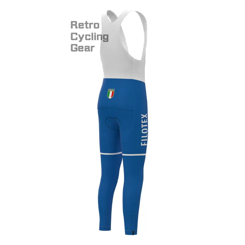 Filotex Blue Retro Cycling Pants