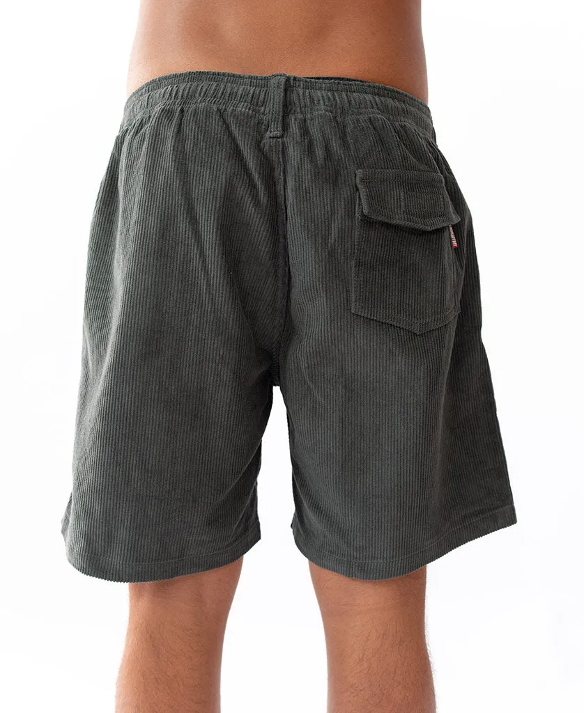 Floyd Elastic Waist Walkshort | Wash Black